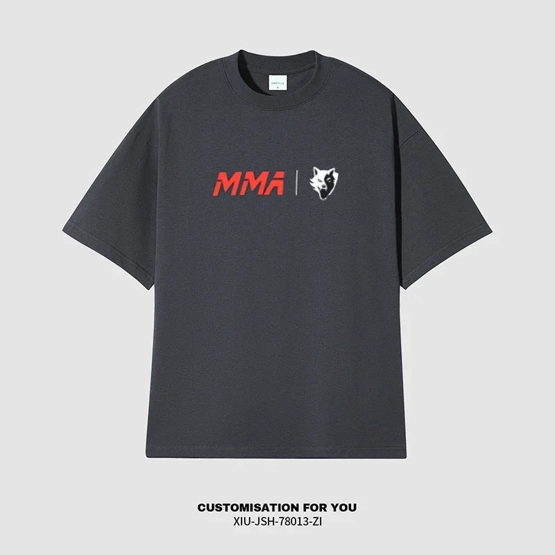 T-shirt MMA Performance – Coton Respirant | Entraînement & Streetwear