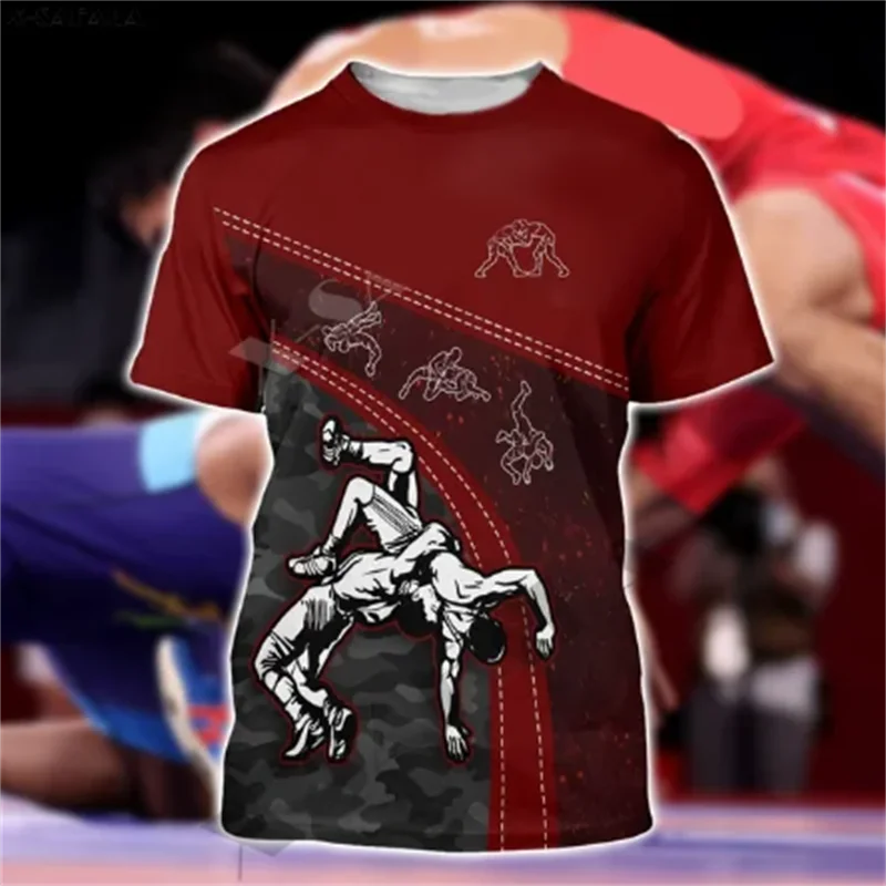 T-shirt de Lutte – Performance et Endurance