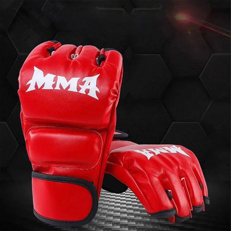 Gants MMA d’Entraînement – Légers & Protecteurs | Rouge