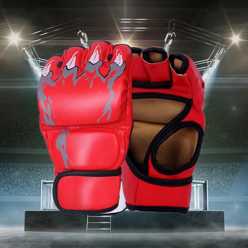 Gants MMA d’Entraînement – Légers & Protecteurs | Rouge
