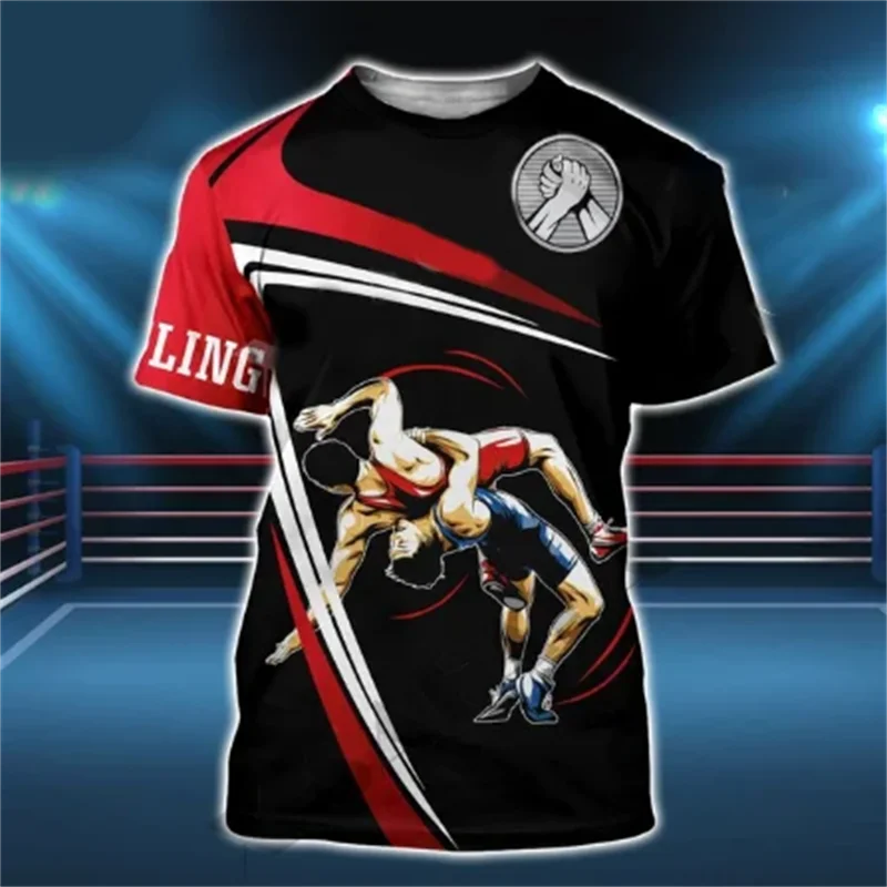T-shirt de Lutte – Performance et Endurance