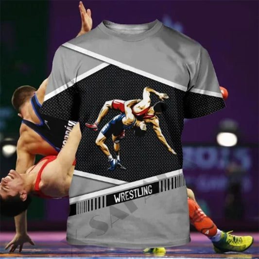 T-shirt de Lutte – Performance et Endurance