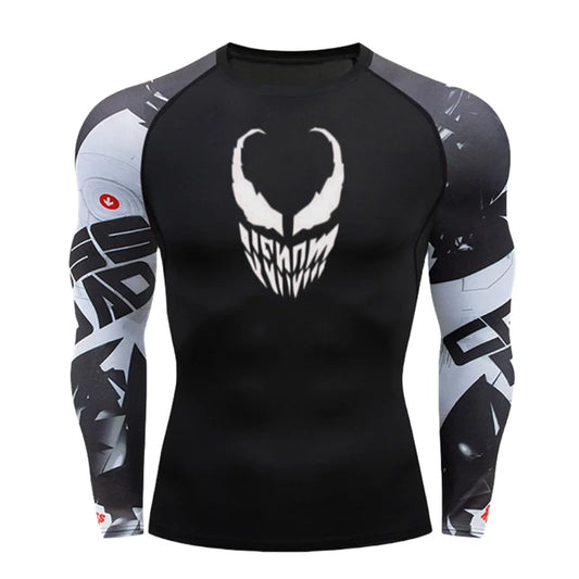 Rashguard MMA – Manches Longues | Compression & Performance