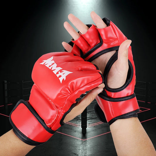 Gants MMA d’Entraînement – Légers & Protecteurs | Rouge